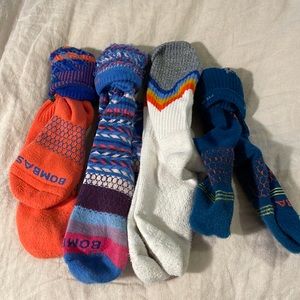 4 pairs of cotton Bombas socks
